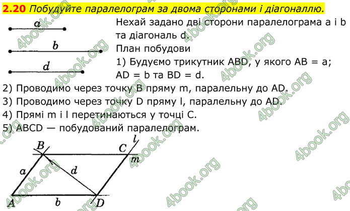 ГДЗ Геометрія 8 клас Істер (2025) ГДЗ Геометрія 8 клас Істер (2025)