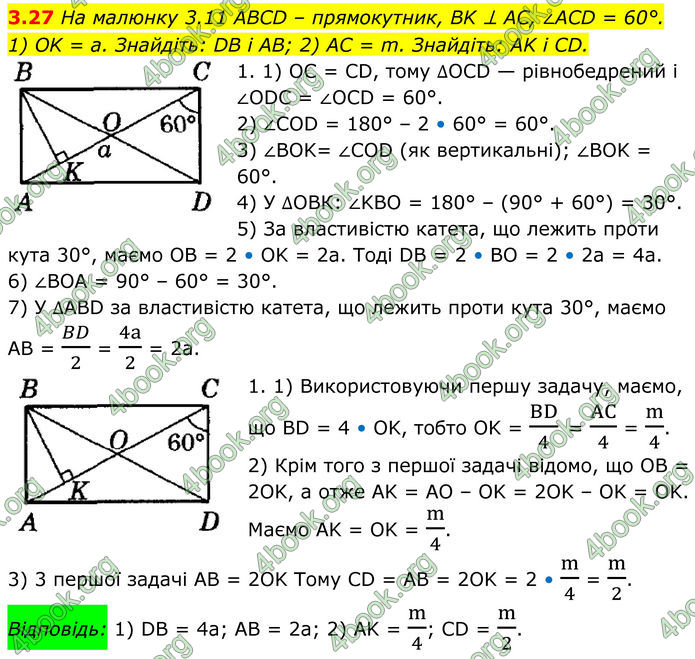 ГДЗ Геометрія 8 клас Істер (2025)