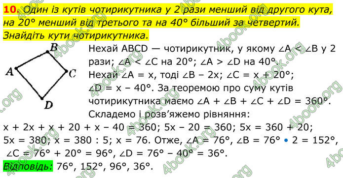 ГДЗ Геометрія 8 клас Мерзляк (2025)