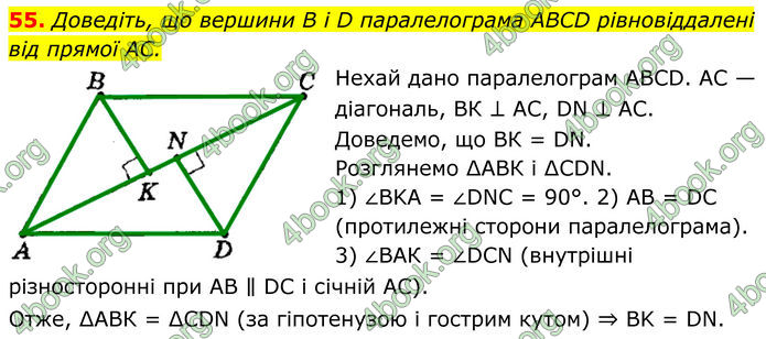ГДЗ Геометрія 8 клас Мерзляк (2025)