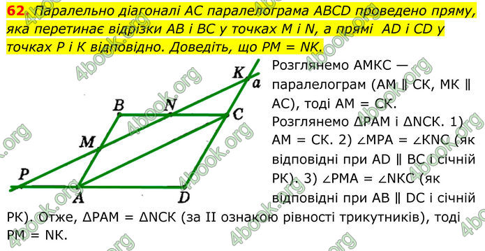 ГДЗ Геометрія 8 клас Мерзляк (2025)