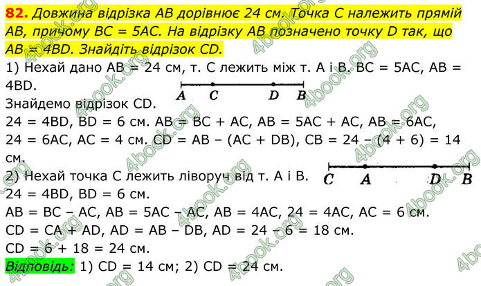ГДЗ Геометрія 8 клас Мерзляк (2025)