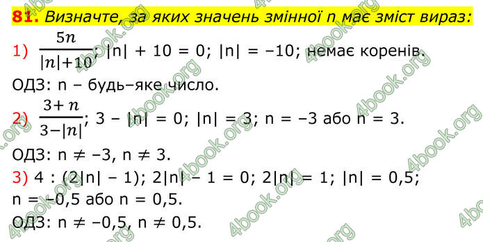 ГДЗ Алгебра 8 клас Тарасенкова (2025)
