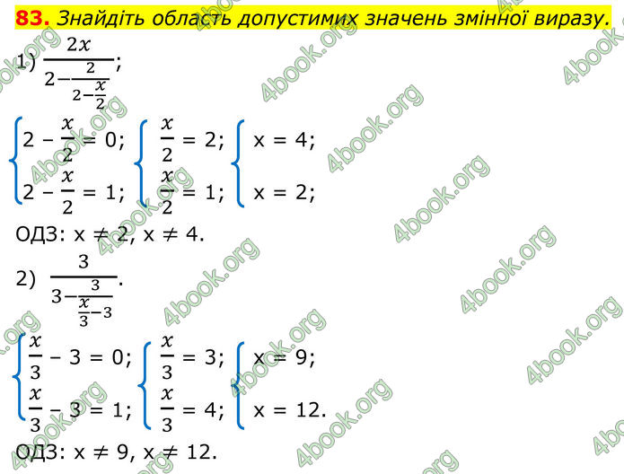 ГДЗ Алгебра 8 клас Тарасенкова (2025)