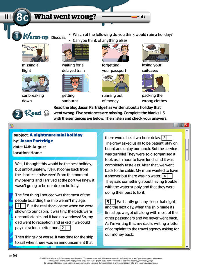 Підручник Англійська мова 8 клас Мітчелл (2025)