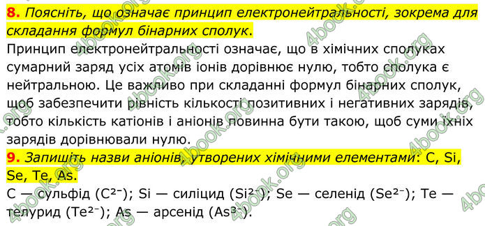 ГДЗ Хімія 8 клас Григорович (2025) ГДЗ Хімія 8 клас Григорович (2025)