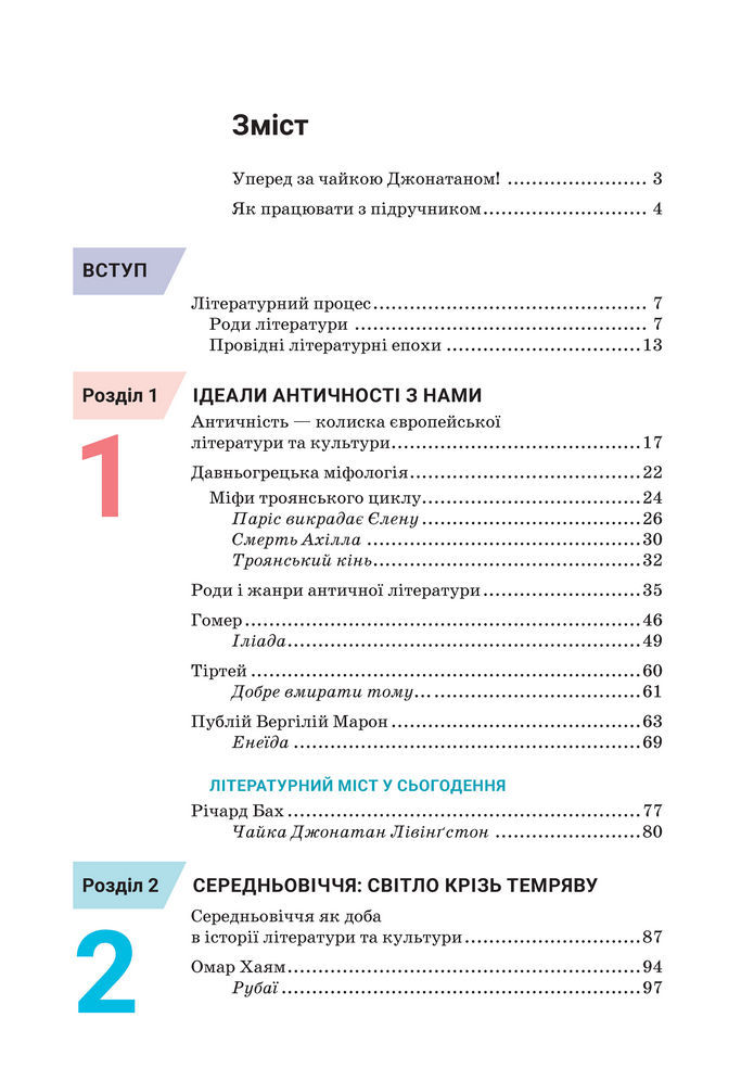 Підручник Зарубіжна література 8 клас Ніколенко (2025)