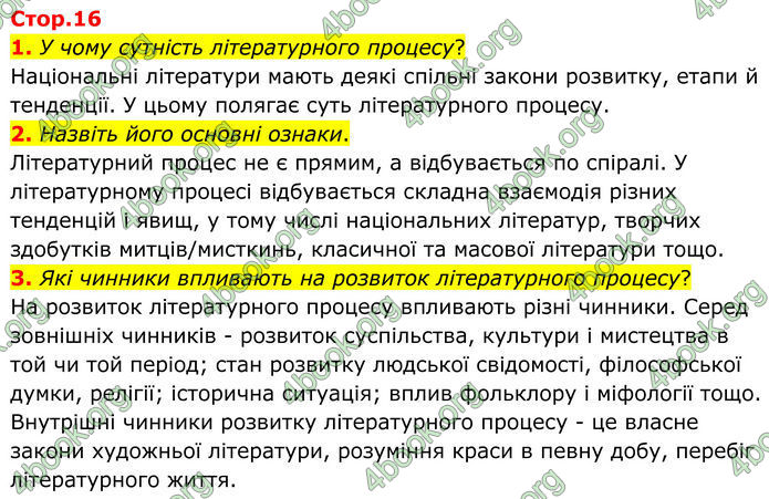 ГДЗ Зарубіжна література 8 клас Ніколенко (2025)