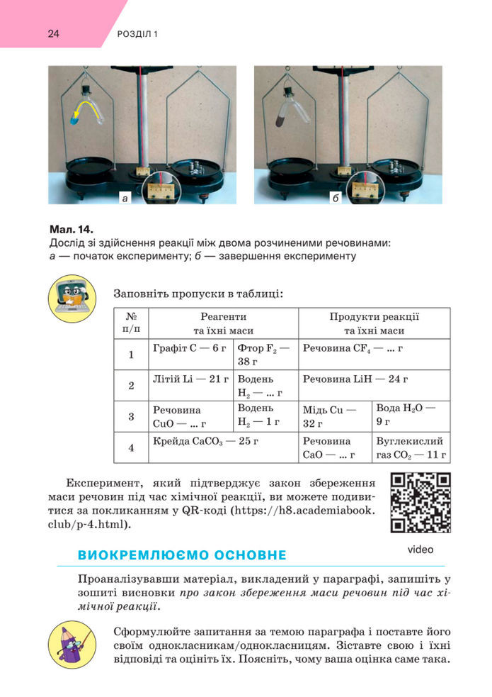 Підручник Хімія 8 клас Попель (2025)