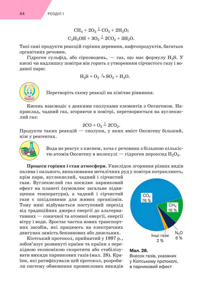 Підручник Хімія 8 клас Попель (2025)