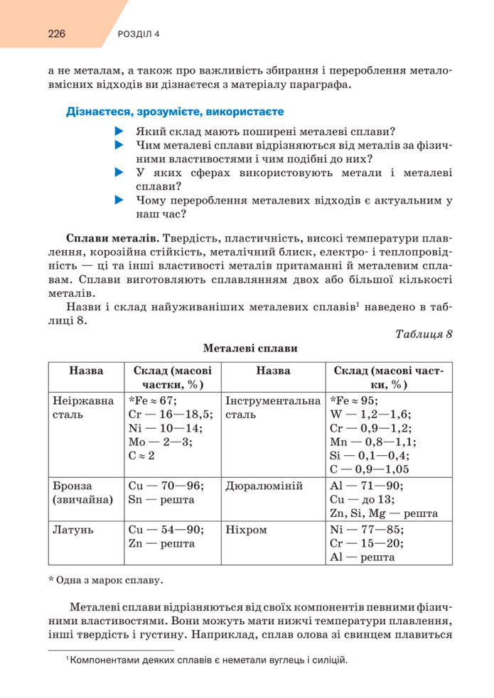 Підручник Хімія 8 клас Попель (2025)