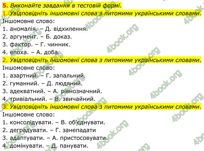 ГДЗ Українська мова 8 клас Авраменко (2025)