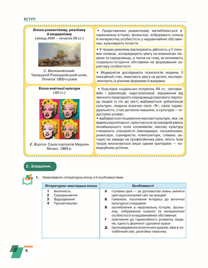 Підручник Українська література 8 клас Авраменко (2025)