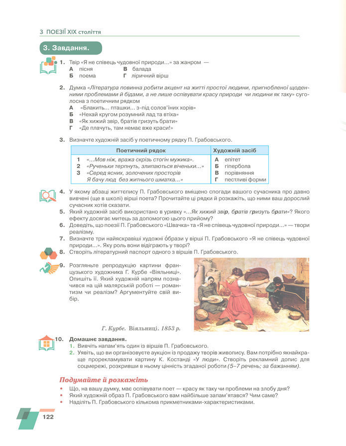 Підручник Українська література 8 клас Авраменко (2025)