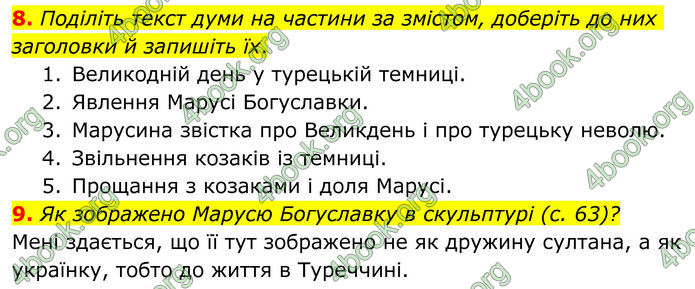 ГДЗ Українська література 8 клас Авраменко (2025)