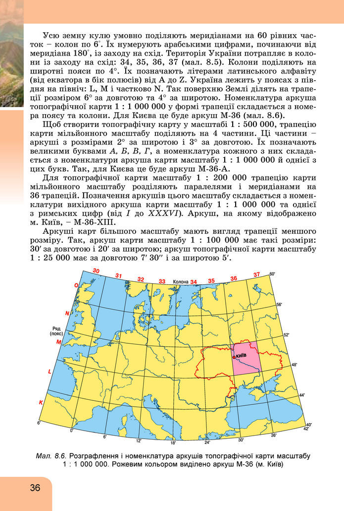 Підручник Географія 8 клас Гільберг (2025)