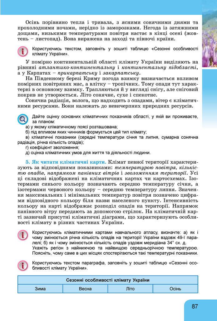 Підручник Географія 8 клас Гільберг (2025)