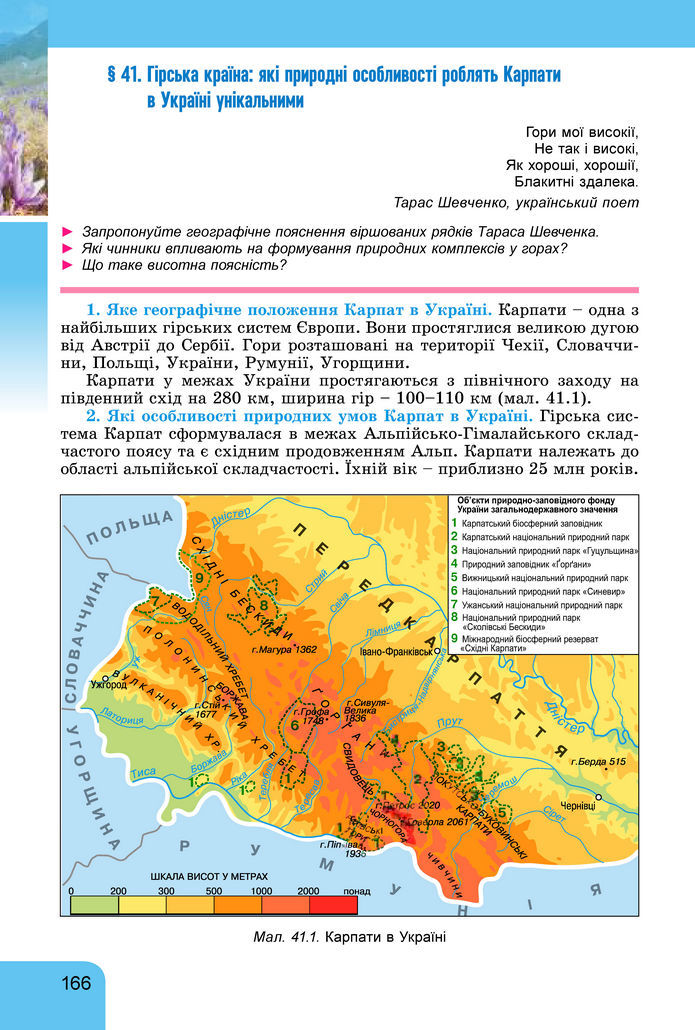 Підручник Географія 8 клас Гільберг (2025)
