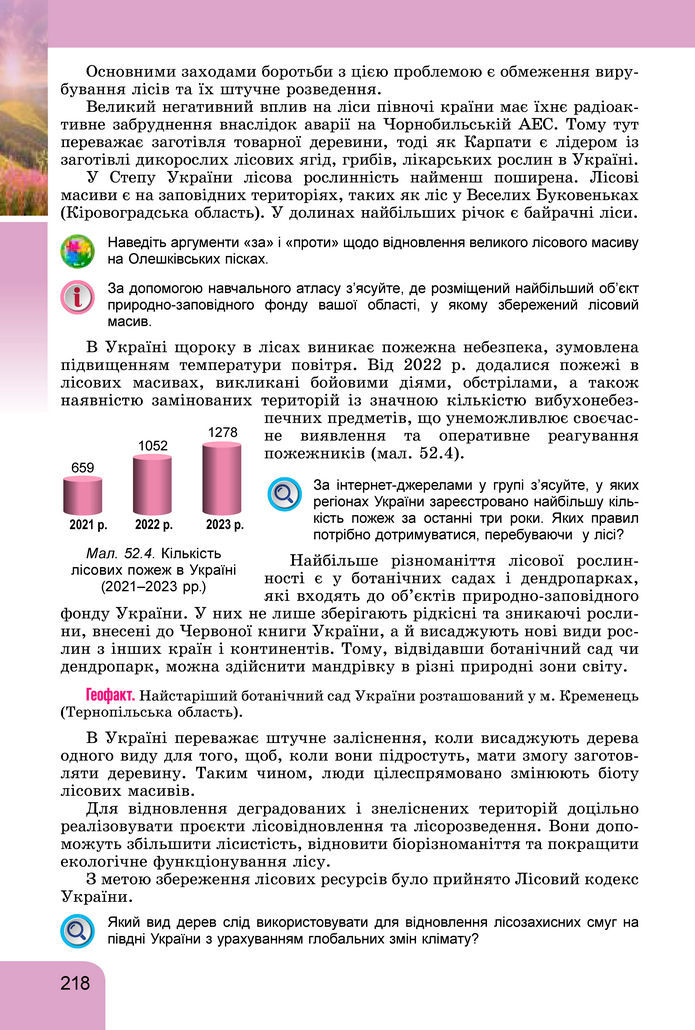 Підручник Географія 8 клас Гільберг (2025)