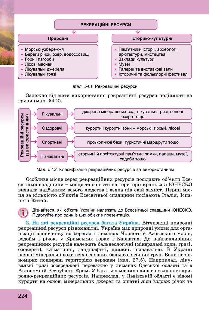 Підручник Географія 8 клас Гільберг (2025)