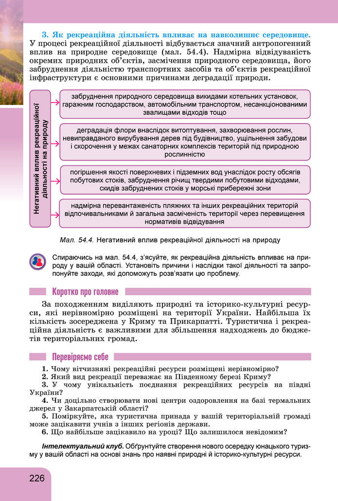 Підручник Географія 8 клас Гільберг (2025)