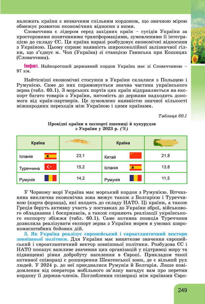 Підручник Географія 8 клас Гільберг (2025)