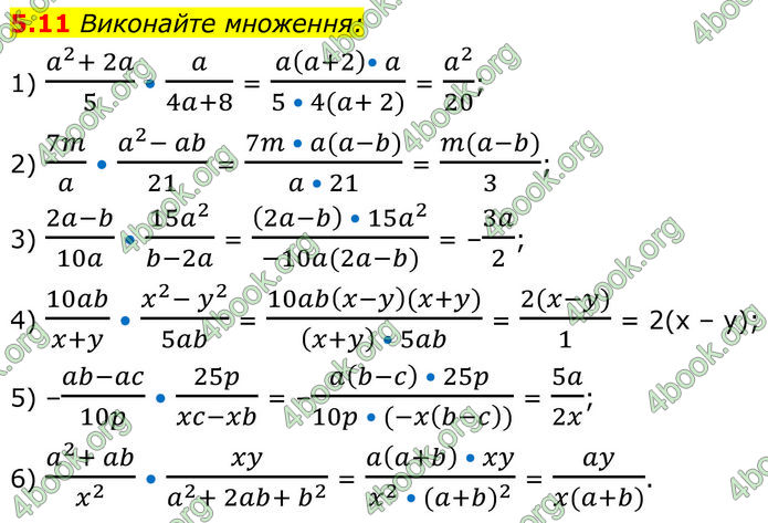 ГДЗ Алгебра 8 клас Істер (2025)