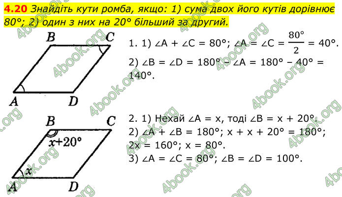 ГДЗ Геометрія 8 клас Істер (2025)