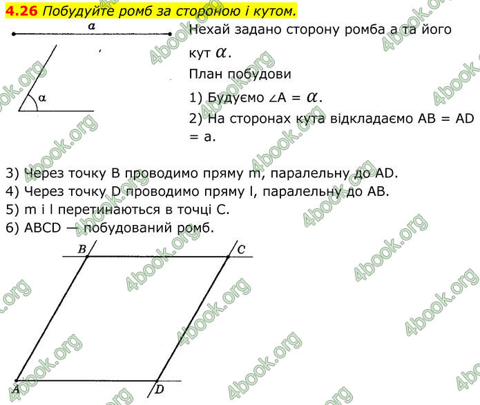 ГДЗ Геометрія 8 клас Істер (2025)