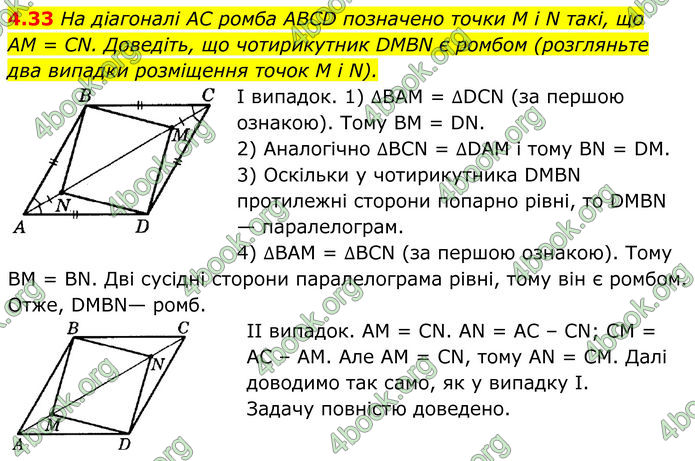 ГДЗ Геометрія 8 клас Істер (2025)