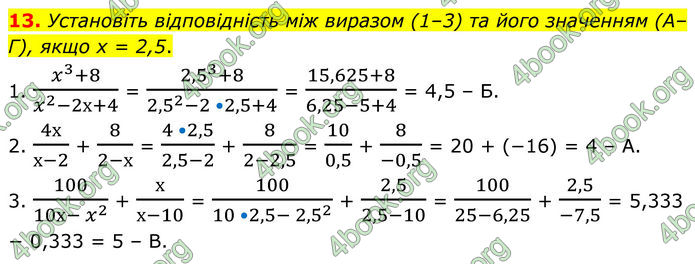 ГДЗ Математика 8 клас Істер (2025) - 1 ЧАСТИНА