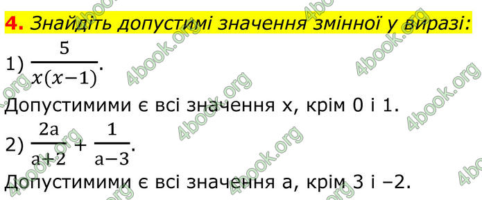 ГДЗ Математика 8 клас Істер (2025) - 1 ЧАСТИНА