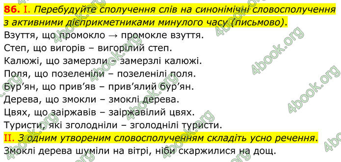 ГДЗ Українська мова 8 клас Заболотний (2025)