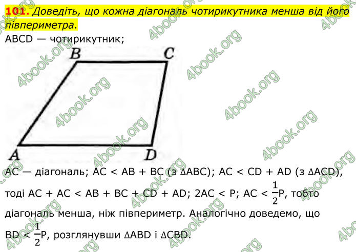 ГДЗ Геометрія 8 клас Бурда (2025)