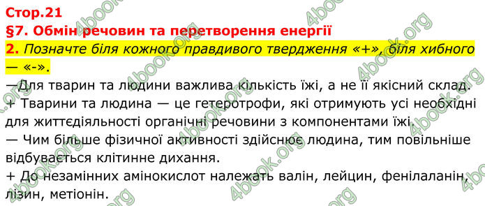 ГДЗ Зошит Біологія 8 клас Тагліна (2025)