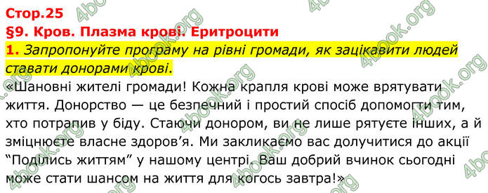 ГДЗ Зошит Біологія 8 клас Тагліна (2025)
