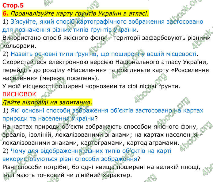 ГДЗ Зошит практичні Географія 8 клас Довгань (2025)