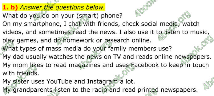 ГДЗ Англійська мова 8 клас Карпюк (2025)