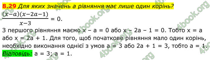 ГДЗ Алгебра 8 клас Істер (2025)
