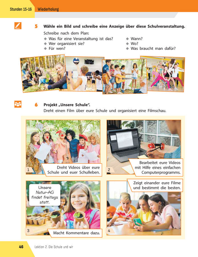 Підручник Німецька мова 8 клас Сотникова (2025) 4 рік