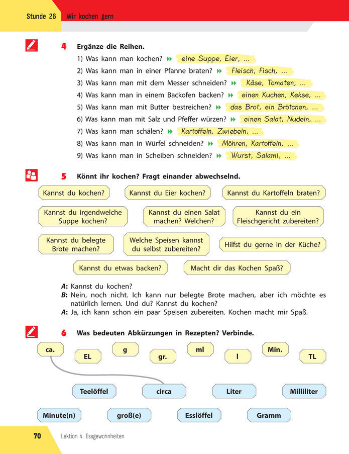 Підручник Німецька мова 8 клас Сотникова (2025) 4 рік