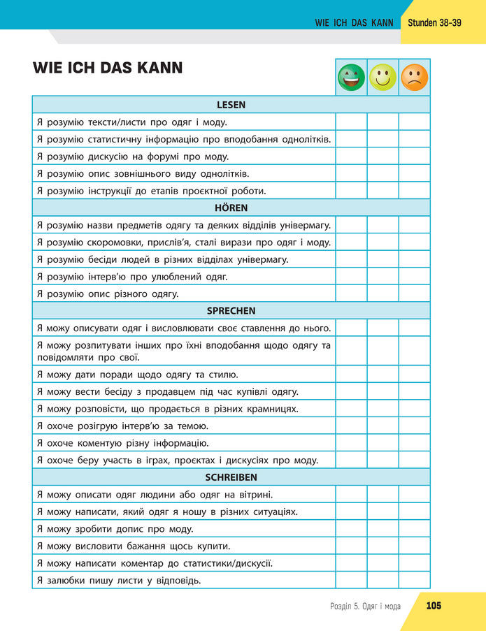 Підручник Німецька мова 8 клас Сотникова (2025) 4 рік