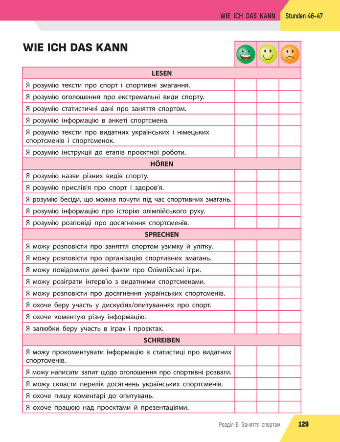 Підручник Німецька мова 8 клас Сотникова (2025) 4 рік