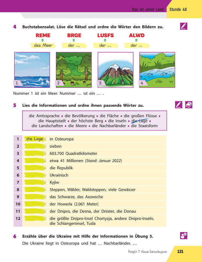 Підручник Німецька мова 8 клас Сотникова (2025) 4 рік