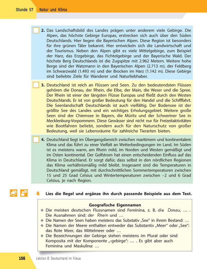 Підручник Німецька мова 8 клас Сотникова (2025) 4 рік