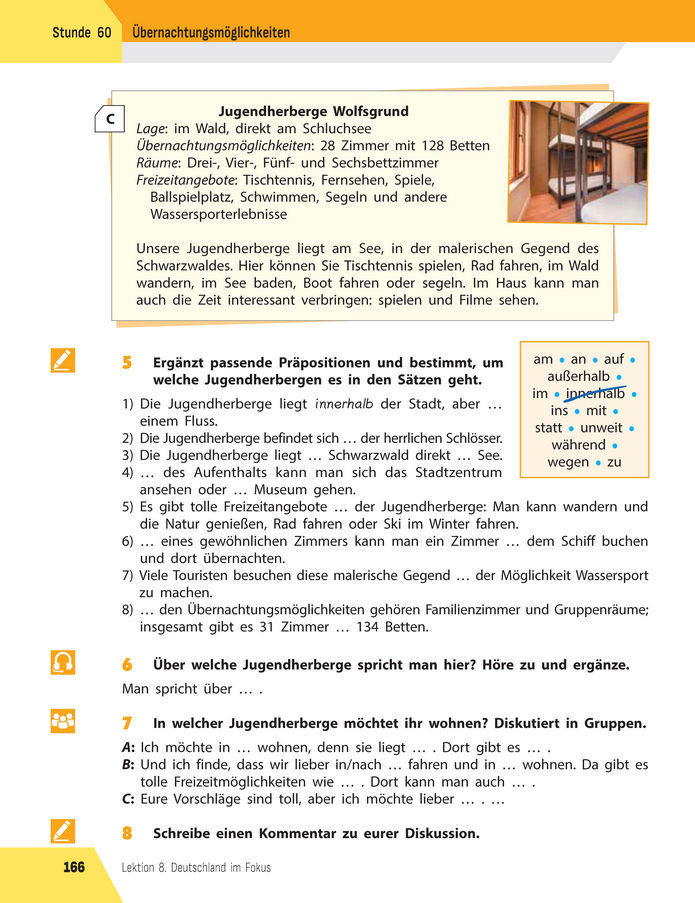 Підручник Німецька мова 8 клас Сотникова (2025) 4 рік