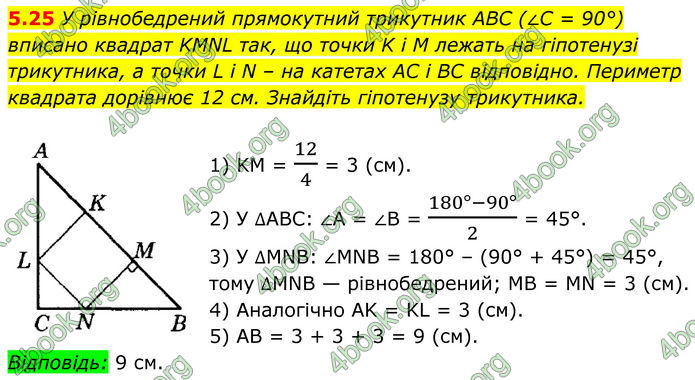 ГДЗ Геометрія 8 клас Істер (2025)