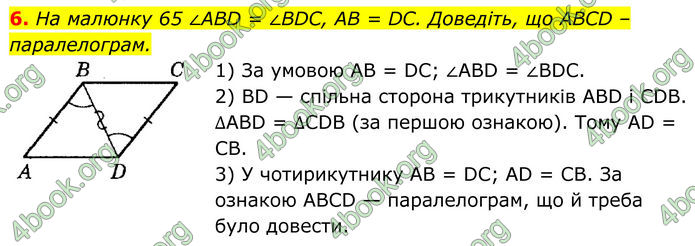 ГДЗ Геометрія 8 клас Істер (2025)
