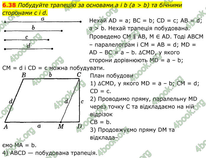 ГДЗ Геометрія 8 клас Істер (2025)