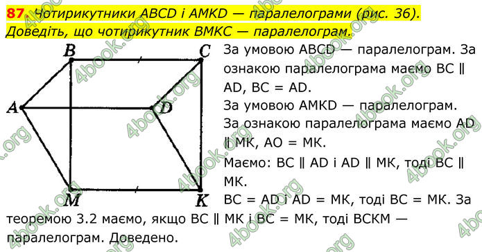 ГДЗ Геометрія 8 клас Мерзляк (2025) ГДЗ Геометрія 8 клас Мерзляк (2025)
